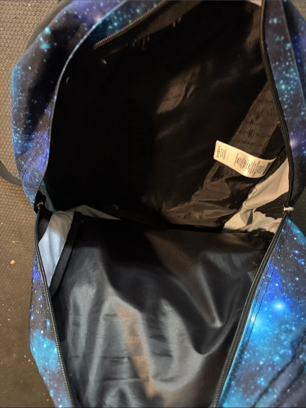 blue galaxy jansport bag Big Student Js00tdn731t Backpack a dedicated laptop sleeve helps keep your electronics safe Jansport Blue Galaxy Print Backpack